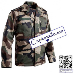 Veste de treillis F2 Camouflage centre Europe