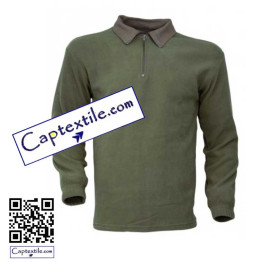 Chemise F1 militaire vert armée kaki 100% Polaire