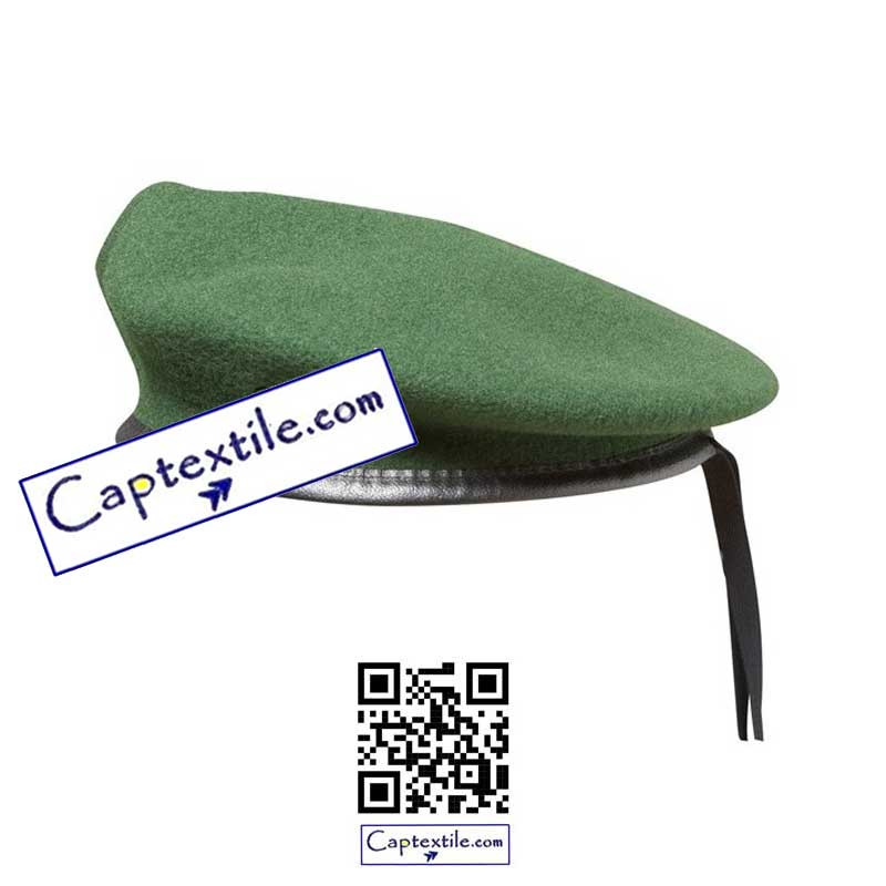 Béret Militaire Vert