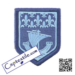 GARDE REPUBLCAINE Ecusson Gendarmerie basse visibilité Bleu