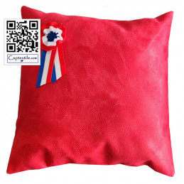 Coussin Rouge pour remise de médailles