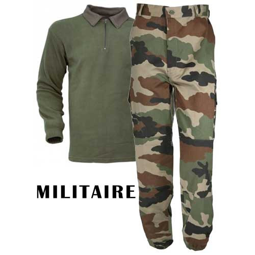 Vêtements militaires